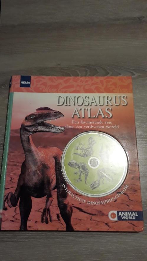 dinoatlas met cd rom nieuw, Livres, Animaux & Animaux domestiques, Neuf, Autres espèces, Enlèvement ou Envoi