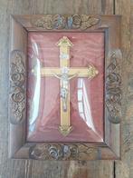 kruisbeeld achter bol glas, Ophalen of Verzenden