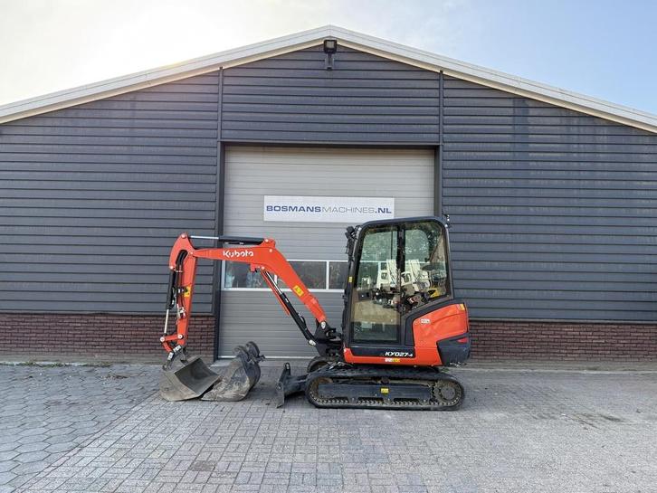 Kubota KX027 HI-SPEC minigraver BJ 2024 590 uur, Articles professionnels, Machines & Construction | Grues & Excavatrices, Excavatrice