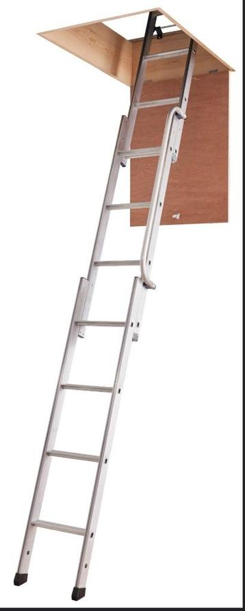 Koopje - Alu zolderladder (zonder kader en luik) beschikbaar voor biedingen