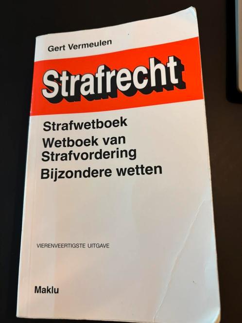 Gert Vermeulen - Wetboek Strafrecht, Boeken, Wetenschap, Ophalen