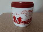 Vintage opaline pot, Verzamelen, Blikken, Ophalen of Verzenden, Zo goed als nieuw