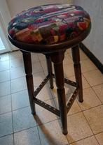 Massief eiken hoge kruk, Huis en Inrichting, Ophalen