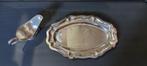 inox schaal + sauspot in inox, Ophalen, Gebruikt, Inox