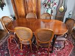 Table et chaises en merisier - Louis Philippe, Maison & Meubles, Salles à manger complètes, Enlèvement, Comme neuf