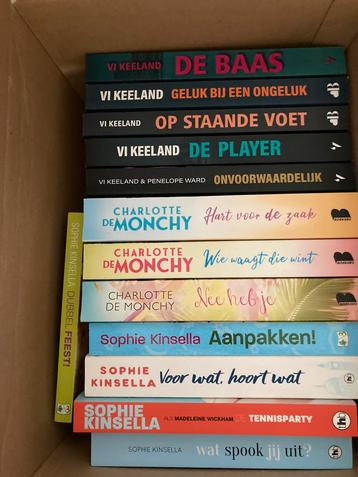 Romans / Chick-lits beschikbaar voor biedingen