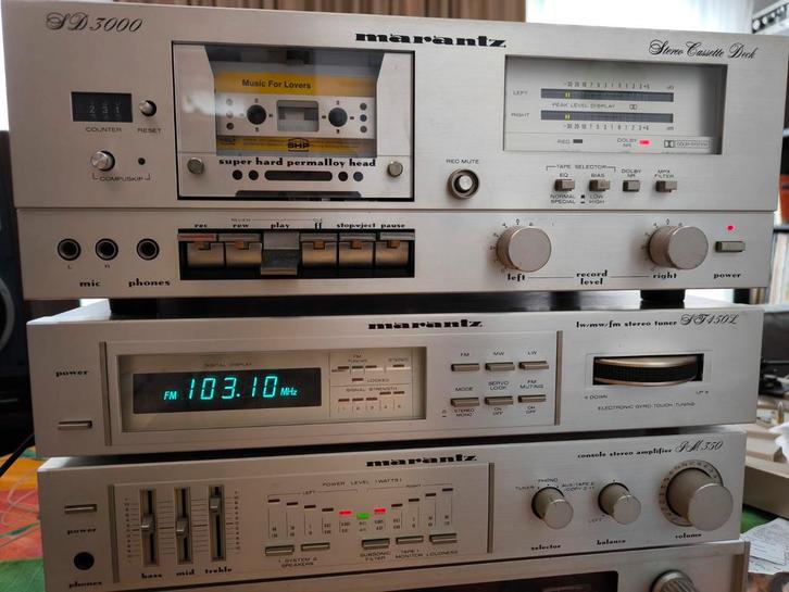MARANTZ VINTAGE STEREO, Audio, Tv en Foto, Stereoketens, Gebruikt, Pioneer, Ophalen of Verzenden