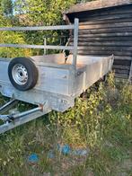 Dubbelassige aanhangwagen, Ophalen, Gebruikt