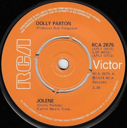 7" Dolly Parton – Jolene  (US press), Cd's en Dvd's, Vinyl Singles, Gebruikt, Single, Pop, 7 inch, Ophalen of Verzenden