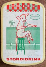 Ancienne boîte à tabac STORDIDRINK/ANIMAL FEED WILSELE, Collections, Enlèvement ou Envoi, Comme neuf, Boite à tabac ou Emballage