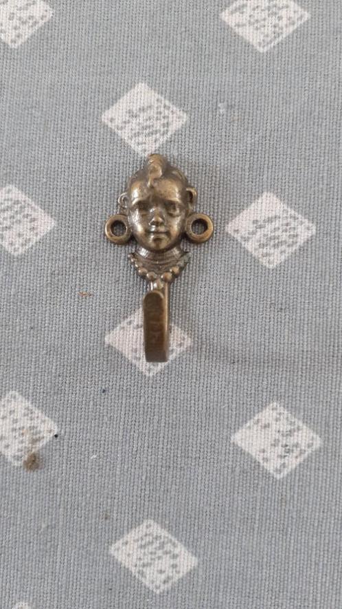 Kapstokhaken met engelenhoofd, Huis en Inrichting, Woonaccessoires | Kapstokken, Zo goed als nieuw, Wandhaken, Metaal, Ophalen of Verzenden