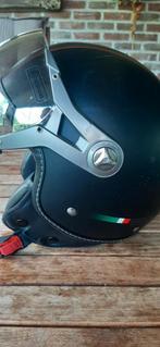 Helm scooter brommer, Fietsen en Brommers, Ophalen of Verzenden, Zo goed als nieuw, Small