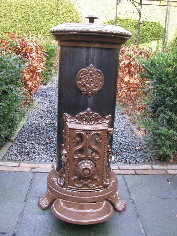 Prachtige nette Godin houtkachel/kolen allesbrander 5KW, Huis en Inrichting, Woonaccessoires | Overige, Ophalen