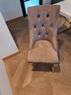 Chaises élégantes en velour/velours (ensemble de 4 chaises), Enlèvement, Comme neuf, Tissus, Quatre