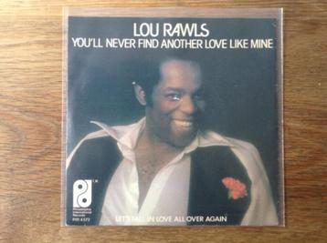 single lou rawls beschikbaar voor biedingen