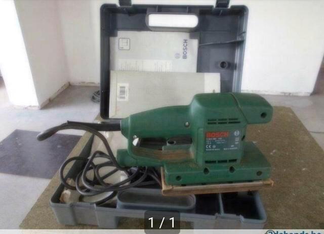 vlakschuurmachine, Doe-het-zelf en Bouw, Gereedschap | Schuurmachines, Gebruikt, Vlakschuurmachine, Ophalen of Verzenden