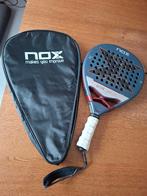 Padelracket NOX @10 genius 12K carbon 2025, Sport en Fitness, Padel, Ophalen of Verzenden, Zo goed als nieuw, Padelracket