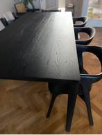 Ethnicraft bok tafel zwart, Maison & Meubles, Tables | Tables à manger, Chêne, Rectangulaire, 50 à 100 cm, Enlèvement