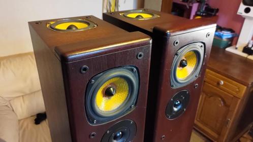 Kasteel Harlech S2, Audio, Tv en Foto, Luidsprekerboxen, Gebruikt, Front, Rear of Stereo speakers, 120 watt of meer, Overige merken