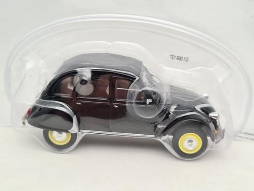 Citroën 2CV zwart - Norev 1:43, Hobby en Vrije tijd, Modelauto's | 1:43, Zo goed als nieuw, Auto, Norev, Ophalen of Verzenden