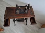 Oude naaimachine Victorieuse, Ophalen
