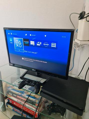 LG TV + Ps4 1TB met controller + kabels beschikbaar voor biedingen