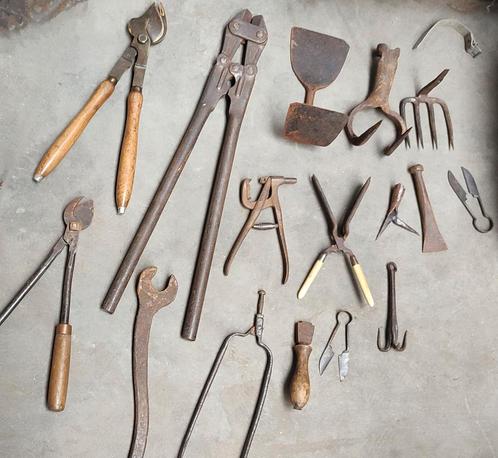 Ancien équipement de travail lourd vintage ancien, Antiquités & Art, Antiquités | Outils & Instruments, Enlèvement ou Envoi