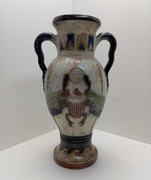 grand vase N S G B Bouffioulx 41 cm, Antiquités & Art, Antiquités | Vases, Enlèvement ou Envoi