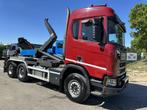 Scania R500 XT 6x4 RETARDER - HOOKLIFT / HAAKSYSTEEM WAF 20T, Auto's, Vrachtwagens, Automaat, Achterwielaandrijving, Euro 6, Leder