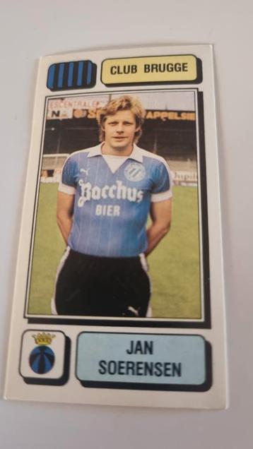 Panini 1983 nr 89 sticker Jan Soerensen Club Brugge  beschikbaar voor biedingen