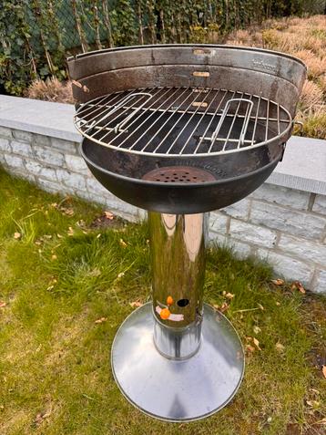 BBQ inox+ gietijzer Barbecook houtskool of briketten 
