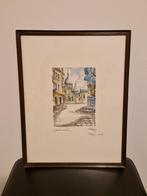 kader met tekening van Montmartre, Ophalen of Verzenden
