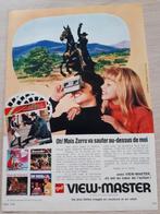 Reclame View Master Jungle book,Zorro,Flipper jaren 1969/70, Verzamelen, Ophalen of Verzenden