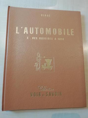 Tintin See and Know - The Automobile 1 Van de oorsprong tot  beschikbaar voor biedingen