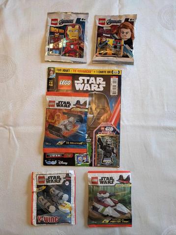 Lego star wars en marvel polybags