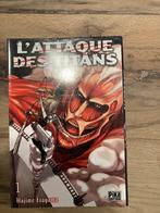 L attaque de Titans mangas 1 /2/3/4, Livres, Plusieurs comics, Comme neuf, Japon (Manga)