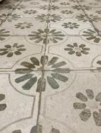 Vintage vloertegels - Peronda FS Blume nero - 45x45 cm, Verzenden, Nieuw, Zwart, Overige typen