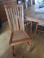 Teakhouten eetkamerstoelen, Huis en Inrichting, Stoelen