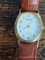 Rodania - Vintage dames polshorloge, Handtassen en Accessoires, Horloges | Dames, Overige merken, Leer, Staal, Polshorloge