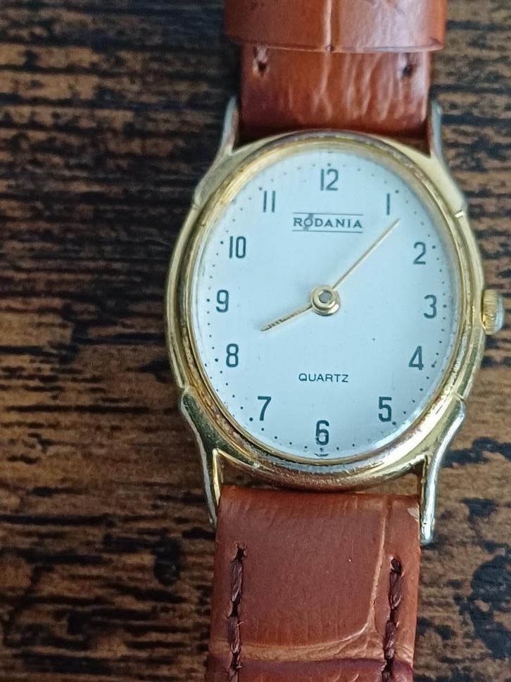 Rodania - Vintage dames polshorloge, Handtassen en Accessoires, Horloges | Dames, Zo goed als nieuw, Polshorloge, Overige merken