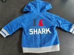 IKKS - Setje van golfje en T-shirt blauw met haai - maat 62, Enfants & Bébés, Vêtements de bébé | Taille 62, Comme neuf, Ensemble