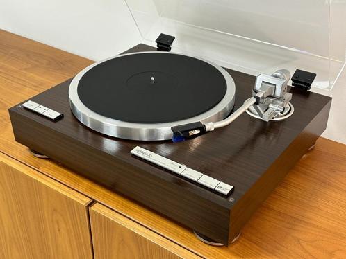Kenwood KD-7010 Direct Drive Tigerwood in nieuwstaat, Audio, Tv en Foto, Platenspelers, Refurbished, Platenspeler, Overige merken