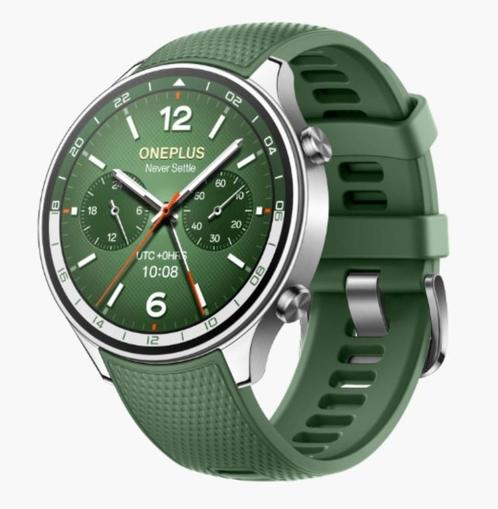 OnePlus Watch 2R Smartwatch, Handtassen en Accessoires, Smartwatches, Nieuw, Android, Groen, Waterdicht, Ophalen of Verzenden