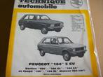 revue technique peugeot 104 954cc de 1973-1979, Auto diversen, Handleidingen en Instructieboekjes, Ophalen of Verzenden