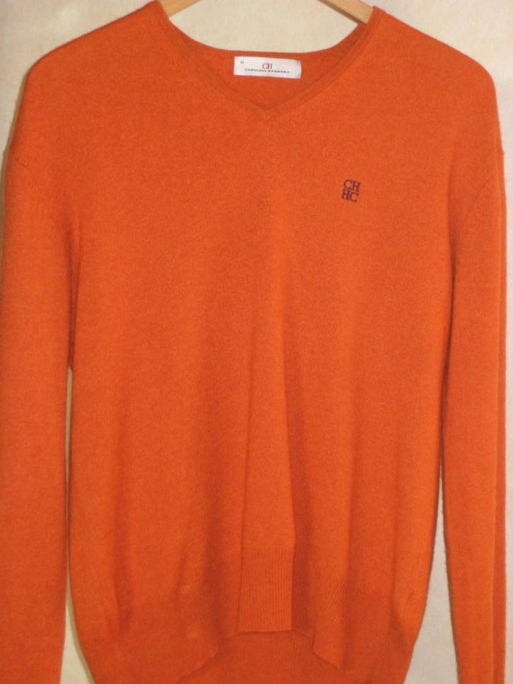 Heren pullover in zomerse tint - Carolina Herrera, Kleding | Heren, Truien en Vesten, Zo goed als nieuw, Maat 46 (S) of kleiner