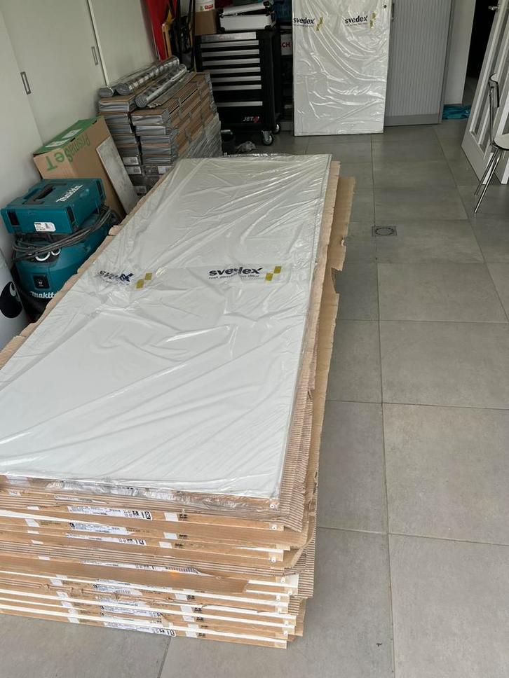 20 binnendeuren Svedex, Doe-het-zelf en Bouw, Deuren en Vliegenramen, Nieuw, Binnendeur, 215 cm of meer, 80 tot 100 cm, Glas, Hout