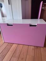 Ikea Smastad roze en witte opbergbank, Ophalen, Gebruikt