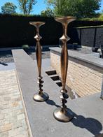 Metalen kandelaars 72cm hoog, Huis en Inrichting, Woonaccessoires | Kandelaars en Kaarsen, Ophalen of Verzenden
