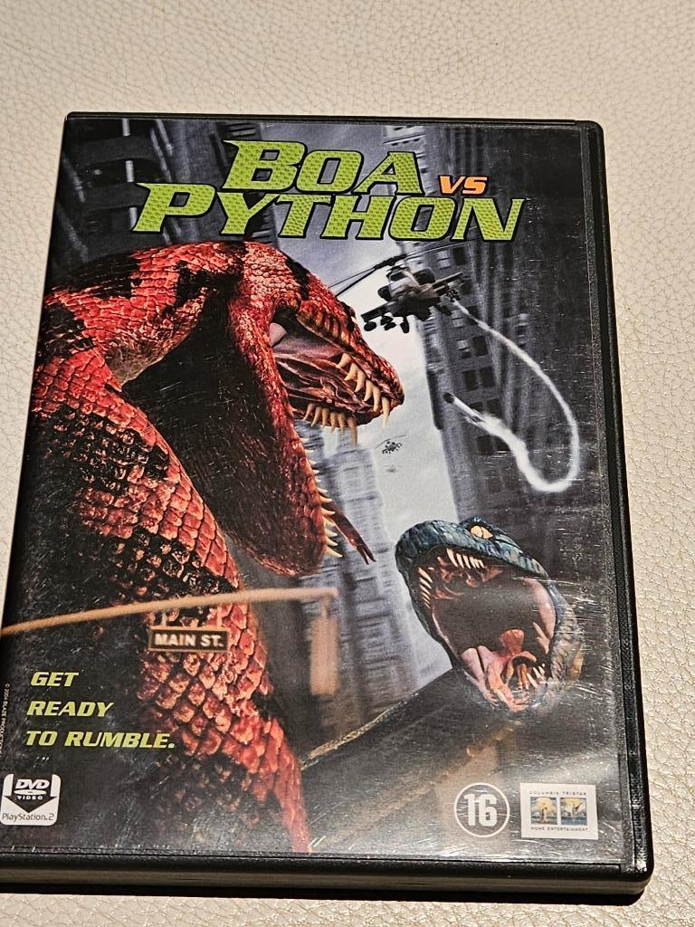 DVD 'Boa vs Python', CD & DVD, DVD | Action, Comme neuf, Action, À partir de 16 ans, Enlèvement ou Envoi