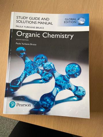 Study guide and solutions manual organic chemistry